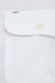 Сорочка з домішкою льону Lee колір білий relaxed класичний комір