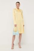 Сукня Patrizia Pepe колір жовтий mini пряма (3244587)