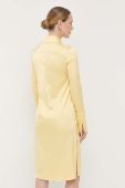 Сукня Patrizia Pepe колір жовтий mini пряма (3244587)