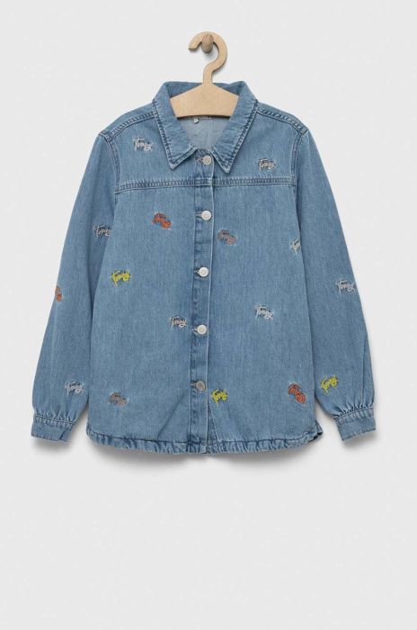 Дитяча джинсова сорочка Tommy Hilfiger колір блакитний (3263592)