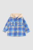 Бавовняна сорочка для немовля Coccodrillo колір блакитний (3233426)
