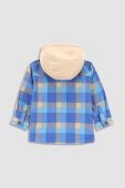 Бавовняна сорочка для немовля Coccodrillo колір блакитний (3233426)