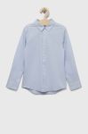 Дитяча сорочка United Colors of Benetton колір блакитний (3238174)