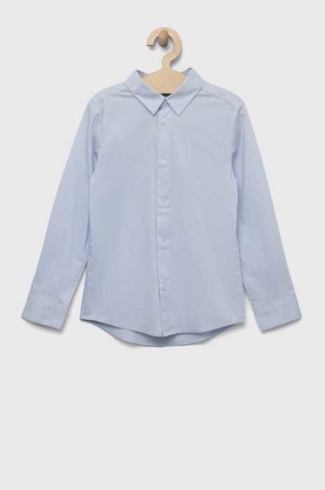 Дитяча сорочка United Colors of Benetton колір блакитний (3238174)