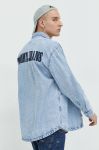 Бавовняна сорочка Tommy Jeans чоловіча relaxed класичний комір колір блакитний (2877948) Бавовняна сорочка Tommy Jeans чоловіча relaxed класичний комір колір блакитний (2877948)