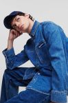 Джинсова сорочка Karl Lagerfeld Jeans чоловіча regular класичний комір колір блакитний Джинсова сорочка Karl Lagerfeld Jeans чоловіча regular класичний комір колір блакитний