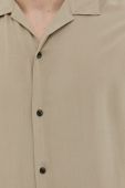 Сорочка Jack & Jones JJEJEFF чоловіча колір бежевий relaxed