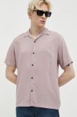 Сорочка Jack & Jones JJEJEFF чоловіча колір рожевий regular