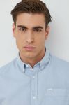 Бавовняна сорочка Pepe Jeans Fabio Чоловіча regular комір button-down колір блакитний Бавовняна сорочка Pepe Jeans Fabio Чоловіча regular комір button-down колір блакитний