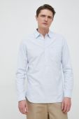 Бавовняна сорочка Pepe Jeans Lawson чоловіча regular класичний комір колір блакитний