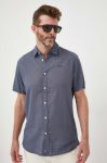 Сорочка з льону Pepe Jeans regular класичний комір колір блакитний (3272575) Сорочка з льону Pepe Jeans regular класичний комір колір блакитний (3272575)