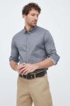 Сорочка Armani Exchange чоловіча колір синій slim комір button-down (2954411) Сорочка Armani Exchange чоловіча колір синій slim комір button-down (2954411)
