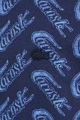 Бавовняна сорочка Lacoste чоловіча колір синій relaxed класичний комір