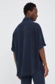 Сорочка Drykorn чоловіча колір синій relaxed класичний комір