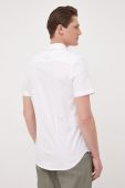 Сорочка Guess чоловіча колір білий slim класичний комір (3181119)