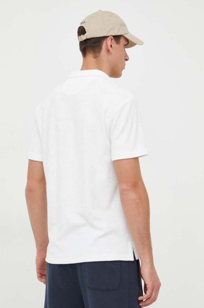 Сорочка Polo Ralph Lauren чоловіча колір білий regular класичний комір фото 3