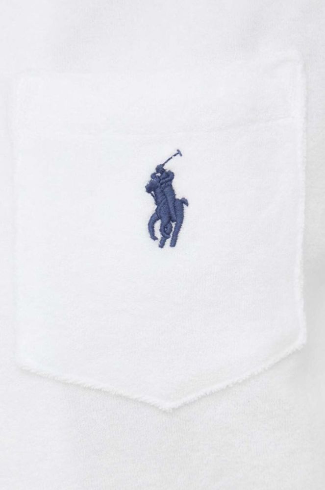 Сорочка Polo Ralph Lauren чоловіча колір білий regular класичний комір фото 5