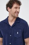 Сорочка Polo Ralph Lauren чоловіча колір синій regular класичний комір Сорочка Polo Ralph Lauren чоловіча колір синій regular класичний комір