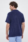 Сорочка Polo Ralph Lauren чоловіча колір синій regular класичний комір