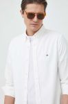 Бавовняна сорочка Tommy Hilfiger чоловіча колір білий regular класичний комір (3035759) Бавовняна сорочка Tommy Hilfiger чоловіча колір білий regular класичний комір (3035759)