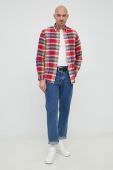 Бавовняна сорочка Polo Ralph Lauren чоловіча regular комір button-down колір барвистий (2965029)