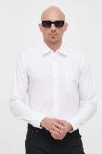 Бавовняна сорочка BOSS BOSS ORANGE чоловіча колір білий regular класичний комір (3249484)
