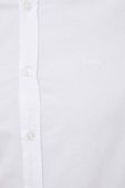 Бавовняна сорочка BOSS BOSS ORANGE чоловіча колір білий regular з італійським коміром