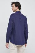 Сорочка BOSS чоловіча колір синій slim класичний комір (3116659)