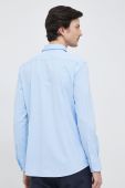 Сорочка BOSS чоловіча slim з італійським коміром колір блакитний (3122688)