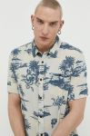 Сорочка Quiksilver чоловіча regular класичний комір колір блакитний Сорочка Quiksilver чоловіча regular класичний комір колір блакитний