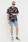 Сорочка Quiksilver чоловіча колір чорний regular класичний комір Сорочка Quiksilver чоловіча колір чорний regular класичний комір