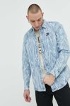 Джинсова сорочка Tommy Jeans чоловіча relaxed класичний комір колір блакитний (2974241) Джинсова сорочка Tommy Jeans чоловіча relaxed класичний комір колір блакитний (2974241)