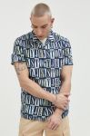 Бавовняна сорочка Tommy Jeans чоловіча колір синій regular класичний комір (3147606) Бавовняна сорочка Tommy Jeans чоловіча колір синій regular класичний комір (3147606)