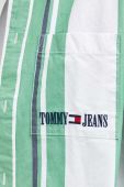 Бавовняна сорочка Tommy Jeans чоловіча колір зелений relaxed класичний комір (3091321)