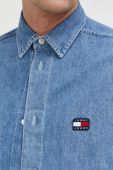 Джинсова сорочка Tommy Jeans чоловіча relaxed класичний комір колір блакитний (3091344)