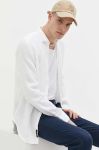 Сорочка з льону Superdry колір білий regular класичний комір (3247530) Сорочка з льону Superdry колір білий regular класичний комір (3247530)
