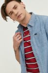 Бавовняна сорочка Superdry чоловіча regular класичний комір колір блакитний (3162953) Бавовняна сорочка Superdry чоловіча regular класичний комір колір блакитний (3162953)