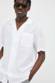 Бавовняна сорочка Les Deux чоловіча колір білий regular