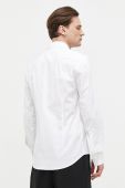 Сорочка HUGO чоловіча колір білий slim класичний комір (3150737)