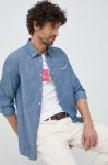 Бавовняна сорочка PS Paul Smith чоловіча regular класичний комір колір блакитний (3000168) Бавовняна сорочка PS Paul Smith чоловіча regular класичний комір колір блакитний (3000168)