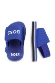 Дитячі шльопанці BOSS колір блакитний (3069887)