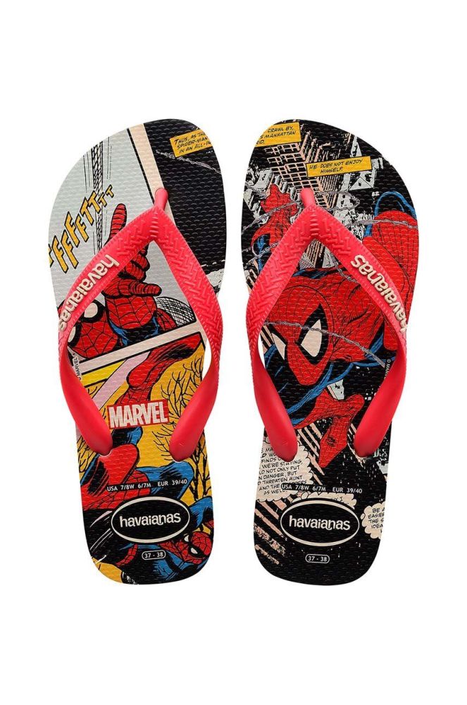 Дитячі в'єтнамки Havaianas MARVEL CLASSICS колір червоний (3318437)