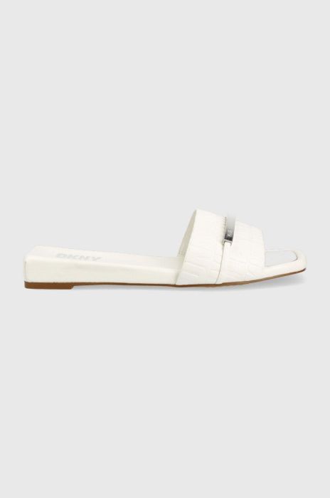 Шльопанці Dkny ALAINA жіночі колір білий K4231949
