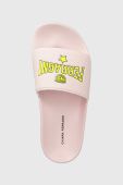 Шльопанці Chiara Ferragni CF3157_012 жіночі колір рожевий CF STRETCH
