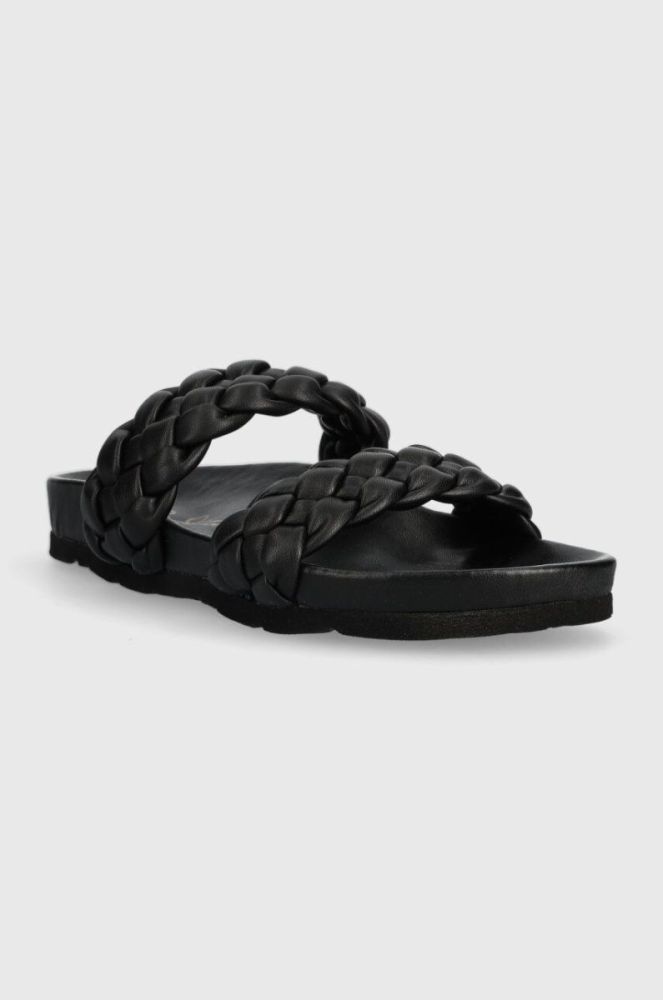 Шльопанці Pepe Jeans OBAN жіночі колір чорний PLS90609 фото 2