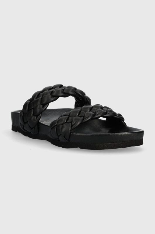 Шльопанці Pepe Jeans OBAN жіночі колір чорний PLS90609 фото 2