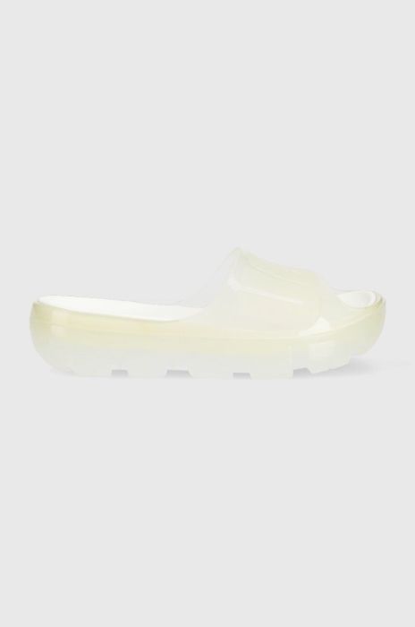 Шльопанці UGG Jella Clear Slide жіночі колір білий