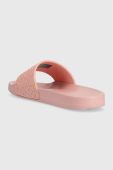 Шльопанці Tommy Hilfiger TH MONOGRAM POOL SLIDE жіночі колір рожевий FW0FW06987