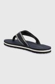 В'єтнамки Tommy Hilfiger TOMMY WEBBING SANDAL жіночі колір синій на плоскому ходу FW0FW07143