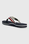 В'єтнамки Tommy Hilfiger TOMMY ESSENTIAL COMFORT SANDAL жіночі колір синій на плоскому ходу FW0FW07147